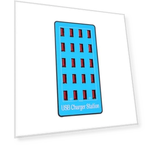 20-Port Smart Charging Station — Chargers, 3d printing machine