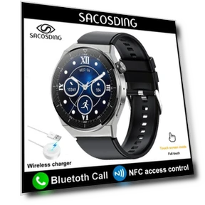 AMOLED Smart Watch — Smartwatches, SACOSDING