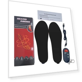 Heated Insoles — Leg Warmers, Inkon Outdoor Sports