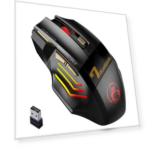 Rechargeable Wireless Gaming Mouse — Mouse Pads, Jumaocun-Fashions