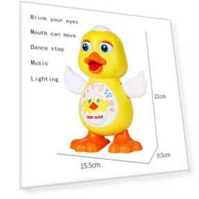 Robotic Duck Pet Toy — Interactive Animal Companions, Bai Fen Bai Toys