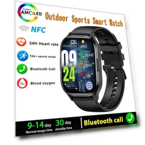 Smart Watch with AMOLED Display — Wearable Accessories, Zodvboz