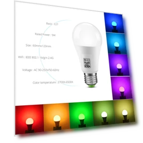 Wi-Fi Smart LED Bulb RGB RGBW — LED, MALITAI