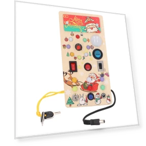 Baby Board with 8 LED Switches — Infant & Early Childhood Playthings, RC-Z