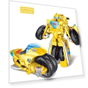 Deformation Robot Car Model Toy — Educational, Four season household daily use