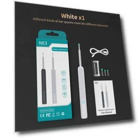 Ear Cleaner with Camera and LED Light — Wax Removal, TOP MALL-004
