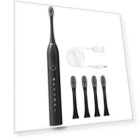 Electric Toothbrush with 4 Brush Heads — Baby Toothbrushes, HOMAVA