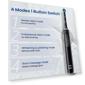 Electric Toothbrush with Soft Bristles — Baby Toothbrushes, Light makeup