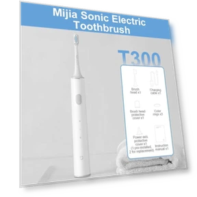 Electric Toothbrush with UV Sterilization — Ultrasonic, Light makeup