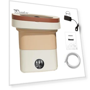 Foldable Mini Washing Machine — Compact Washing Solutions, Computer Life