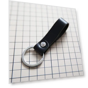 Leather Keychain — Key Cases, Rose Bag