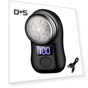 Portable Electric Shaver with LED Battery Display — Nose & Ear Trimmers, Enjoy Smart Home