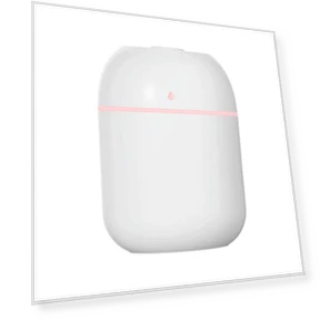Portable Humidifier with LED Night Light — Air Moisturizers, Xiaomi