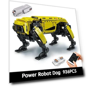 RC Power Robot Dog Building Blocks — Construction Kits, JJRC
