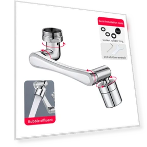 Robotic Handle Faucet Extender — Sink Faucets & Parts, Refreshing Home