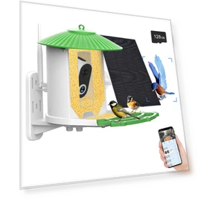 Smart Bird Feeder Camera — Outdoor & Wildlife Cameras, TOMTOP JMS