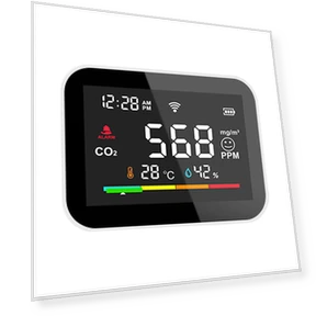 Smart CO2 Detector — Air Quality Monitors, TOMTOP JMS