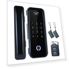 Smart Fingerprint Door Lock — Biometric Security, Zeblaze