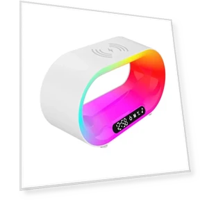 Smart LED Night Light with Wireless Charger and Alarm Clock — Alarms & Clocks, Refreshing Home