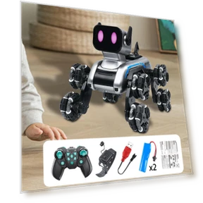 Smart RC Robot Dog — Interactive Animal Companions, Colorful summer