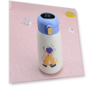 Smart Vacuum Cup with LED Touch Display — Beverage Warmers, Factory Discount Outlet