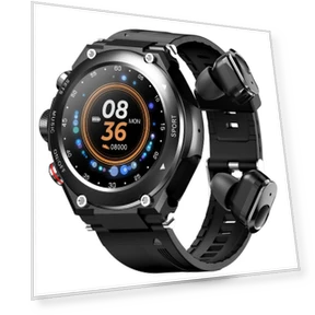 Smart Watch with Wireless Earbuds 2 in 1 — Smartwatches, 3d printing machine