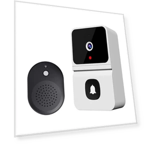 Two-Way Wireless Security Doorbell — Smart Home Security, Factory Discount Outlet