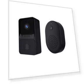 WIFI Doorbell with Night Vision Security Camera — Smart Home Security, Factory Discount Outlet