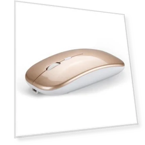 Wireless USB Rechargeable Bluetooth-Compatible 5.0 Silent Gaming Mouse — Mouse Pads, COOLMOON