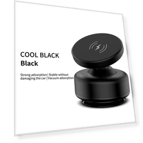 360 Degree Rotating Wireless Car Charger Holder — Dashboard Installation Kits, JOHO