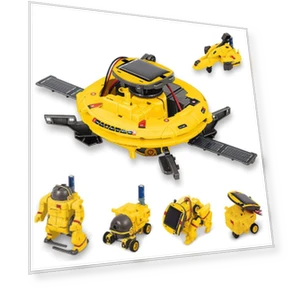 6-in-1 Solar Robot Kit — Solar Power, Binchi Fitness