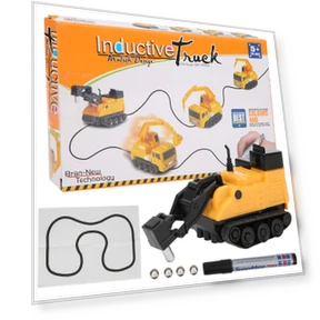 Inductive Drawing Line Following Robot Car Toy — Construction Kits, Wosawe outdoor sports