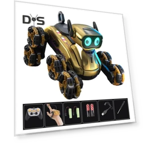 Interactive Robotic Dog Toy — Interactive Animal Companions, Play with You