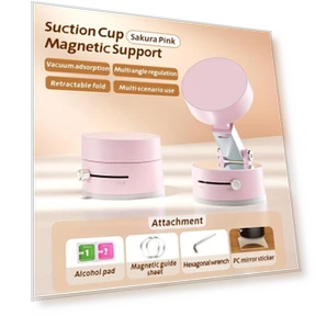 Magnetic Vacuum Car Phone Holder — Dashboard Installation Kits, New style home