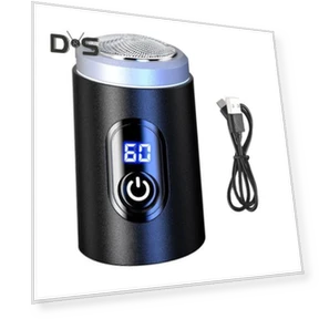 Mini Electric Shaver with Digital Display — Nose & Ear Trimmers, Enjoy Smart Home