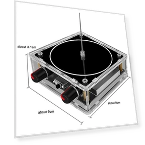 Musical Tesla Coil Bluetooth/AUX Dual Mode Music Box — Portable Sound Systems, Build My Home