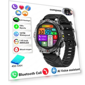 Outdoor Military GPS Smartwatch — Smartwatches, Zodvboz