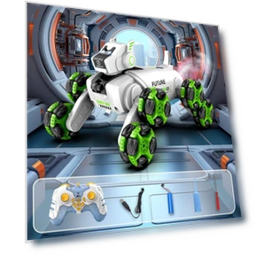 Radio-controlled Robot Dog Toy — Interactive Figures & Robots, RC-HCQL
