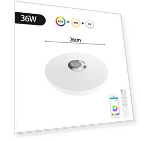 RGB Ceiling Light — Overhead Lighting, Rainbow Rain
