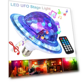 RGB E27 UFO BT Crystal Magic Ball LED Lamp — Kids' Lamps, KITCHEN-MALL
