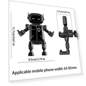 Robot Cell Phone Car Holder — Dashboard Installation Kits, A Surname Home
