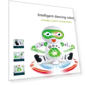 Rotating Dancing Robot Toys with Music — Interactive Learning Devices, JOHO - CarGear