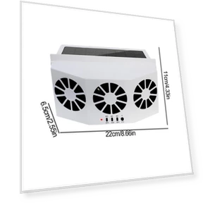 Silent Solar-Powered Exhaust Fan — Exhaust Fans, Rustic Elegance House