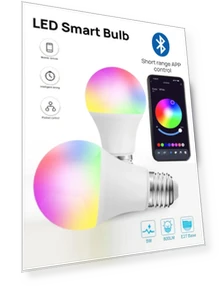 Smart LED Light Bulb — LED, Build My Home