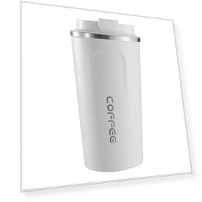 Smart Temperature Display Coffee Cup — Beverage Warmers, Listing stainless utensil
