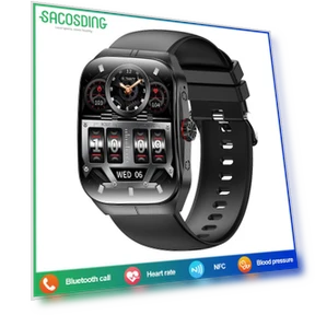 Smart Watch with 1.95-inch Amoled Display — Smartwatches, SACOSDING