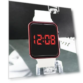 Sports LED Square Watch — Timing Tools, AI Supermarket