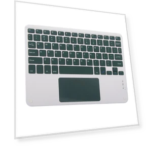 Ultra-Thin Silent Portable Wireless Keyboard with Touchpad — Keyboards, Zeblaze