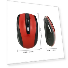 Wireless Silent Mouse with Adjustable DPI — Computer Mice, Wrigleys