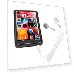 4-inch Touchscreen MP3 Player — Portable Media Players, Honor Electronics